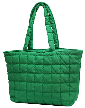 Mode Schulter Handtaschen Gesteppte Herbst Winter Geldbörsen Handtaschen Rhombus Muster Shopper Tasche Frauen Solide für den täglichen Urlaub