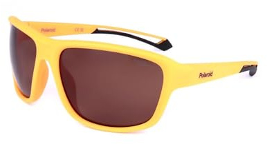 Polaroid Pld 7049/s 2V7/47 MATT YELLOW Sunglasses Unisex Polycarbonate, Standard, 62