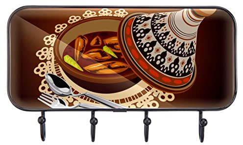 Sambal - Tajine de pollo servido con aceitunas, ganchos adhesivos para toallas, ganchos de pared para baño, cocina, dormitorio