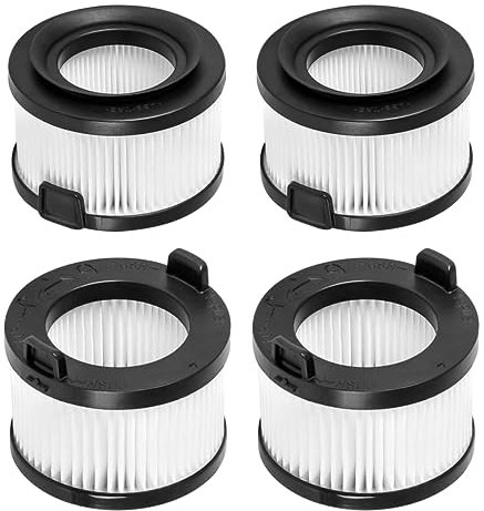 4 Stück VortexIQ 40 Filter für Levoit VortexIQ 40 Akku Staubsauger 4 Stück Filter Zubehör 2 Hauptfilter mit 2 Vorfilter