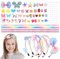 RISVOWO Haarreifen Mädchen, Bastelset Kinder ab 5 Jahre, Bastelset Kindergeburtstag Mädchen Spielzeug, Mädchen Haar-Accessoires-Making Kit, Haarschmuck-Herstellung für Basteln Kinder DIY