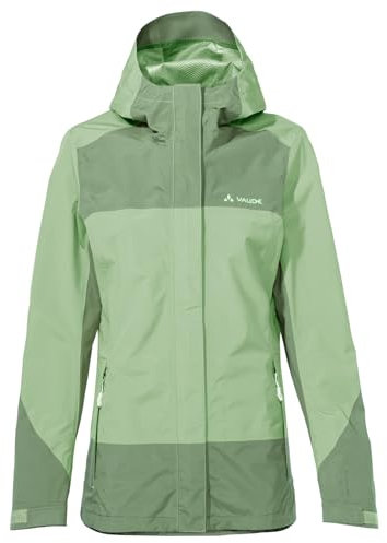 VAUDE Damen Neyland 2.5l Jacke, Willow Green, M Hardshelljacken und Regenjacken, grün, 38