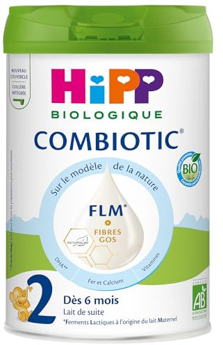 HiPP - Combiotic FLM - Lait 2 de suite - Boîte - 800g
