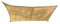 Jardiline Voile d'ombrage rectangulaire en Jute 4 x 3 m