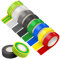 Electrical PVC Tape 10 Rolls, 19mm x 10m Multi Coloured Electrical Insulation Tape, Waterproof & Self-Adhesive Strong Electrical Tape for Repairing, Protecting, and Insulating Wires
