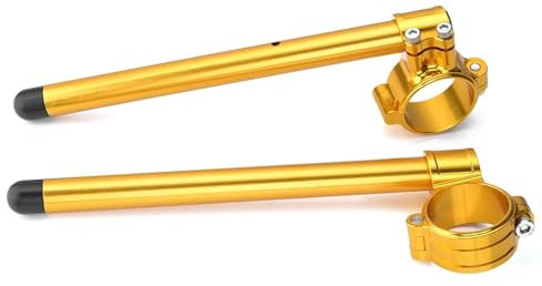 JLJLJ CNC-Motorrad-Clip-Ons-Lenker Racing Einstellbare Lift-Clamp 33 35 37 41 43 45 47 48 50 51 53 54 55 MM Gabelrohr Hand Bar(35MM Fork Tube)