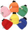 FOMIYES 6Stücke Mini Puppenrucksack Teiliges Schulbedarf für Puppen Mikrorucksack Canvas für Puppenhaus Kreative