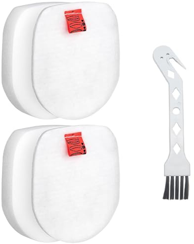 2 Packs Shark Replacement Filters, Replacement Cordless Vacuum Filter | Washable, with Cleaning Brush, Compatible with Shark IZ162H IZ362H IZ363HT IZ440H IZ462H IZ483H for Filtering Dust and Pollen