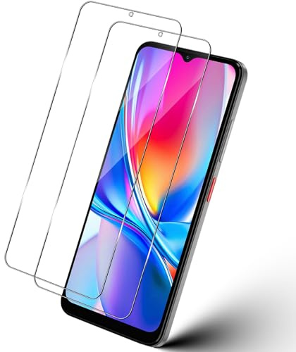 Wonsoso Protector Pantalla para ZTE Blade A35e, 2 Piezas Dureza 9H Cristal Templado, Antiarañazos Screen Protector, HD Sin Burbujas Pelicula