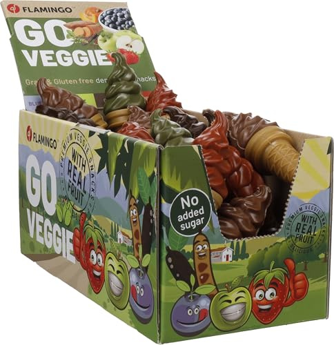 Flamingo Veggie EISTÜTE 20ST 1KG Display