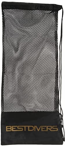 Best divers AI0915B Netztasche Extra, 70 x 30 cm, schwarz