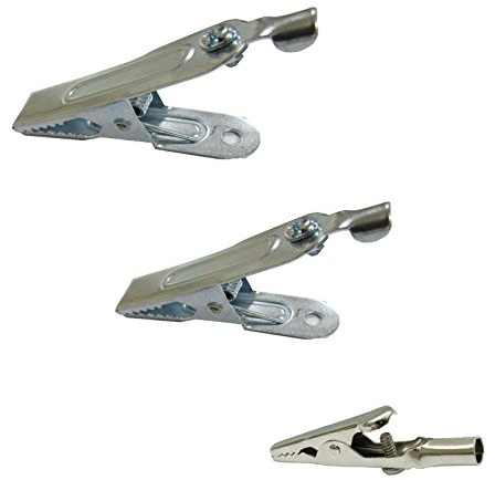 Home.smart 2 x Battery Crocodile Clips 50 Amp for Electrical Cable Wiring Terminal Connector