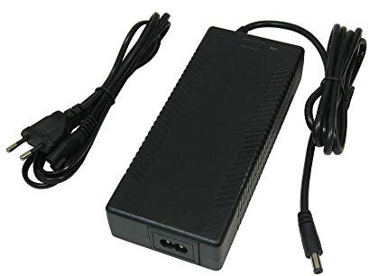 Trade-Shop E-Bike Netzteil Ladegerät Ladekabel 29,4V 4A für 24V Akkus mit 5,5mm x 2,5mm Rundstecker ersetzt HP1202L2 SSLC058V29 für 24V Akkus Elektrofahrräder E-Bikes Pedelecs Prophete Alu-Rex MIFA
