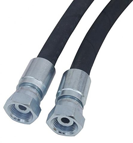 Tuyau hydraulique 2SC, BSP, DN10 1/2, IG/IG, adapté à vos besoins, taille 1100.