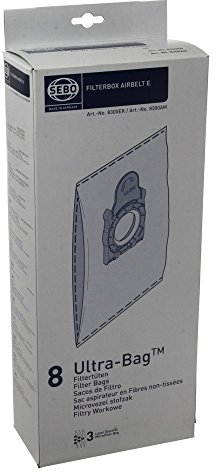 SEBO SMS-Staubsaugerbeutel Airbelt Evolution Serie, 8 Stück