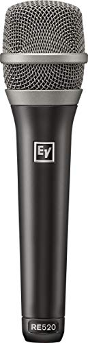 Electro-Voice RE520 Supercardioid condenser premium voice microphone with selectable high pass filter