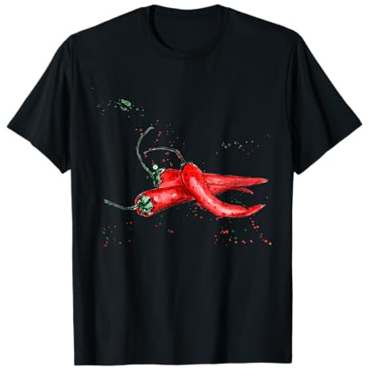 Scharfes Outfit für coole Leute - Chili T-Shirt