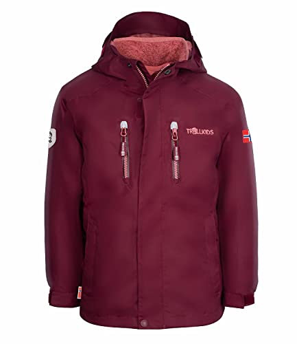 Trollkids Kids Lofoten 3in1 Jacket 176, Tea Rose