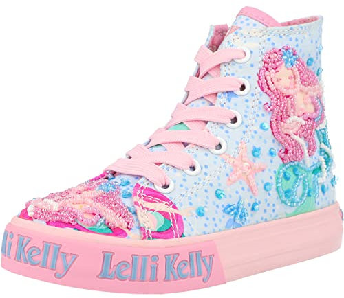 Lelli Kelly Sneaker High - Meerjungfrau - Hellblau Fantasie Synthetik 33 EU