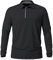 CARWORNIC Men's Lightweight Golf Polo Tops Quick Dry Long Sleeve Sports Running T-Shirt Outdoor Fishing Hiking Shirts Breathable Gym Workout Tennis Tee Tops Black