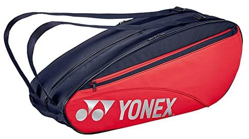 YONEX BA42326EX Team Schlägertasche (6 Stück) 2023 (Scarlet)