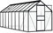 Festnight Serre de Jardin Aluminium Polycarbonate Greenhouse Base Culture Plantes Anthracite Aluminium- avec Cadre de Base-9,31 m²
