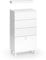 Vicco Armario Mediano Sola, Blanco, 60.2 x 113 cm con 4 cajones