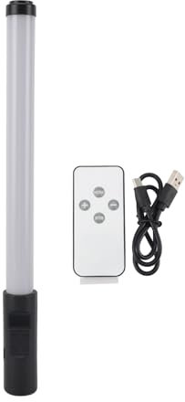 RGB-LED-Lichtstab, 3000 K Bis 6000 K, 2600 MAh, Wiederaufladbares, Dimmbares Videolicht mit LCD-Display für Fotografie