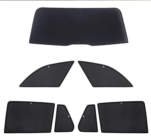 XTRM-CAR Auto Sonnenblende für BMW X1 F48 2014-2022 ideal angepasst, Höhste Qualität UV-Schutz und Hitzereduktion (Kompletes Set)