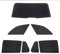 XTRM-CAR Auto Sonnenblende für BMW X1 F48 2014-2022 ideal angepasst, Höhste Qualität UV-Schutz und Hitzereduktion (Kompletes Set)