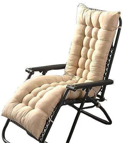 Auflagen Für Gartenliegen, Liegestuhl Auflage 170/125*53CM Anti-Rutsch Kissen Liegenauflage, Garten Liege Stuhl Polster, Tragbare Innenhof Gepolstertes Bett Relax-Liegestuhl Für Reisen,Urlaub(Color:4F