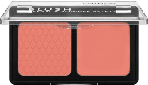 Catrice Blush Affair Cream & Powder Palette, Rougepalette, Nr. 040, Orange, 1 Orange-Töne, vegan, ohne Konservierungsstoffe, ohne Parabene, ohne Mikroplastikpartikel, 1er Pack (6g)