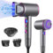 Unipampa Haartrockner Ionen, Föhn,Fön 2400W, Profi Haarfön, Reisefön, Professioneller Hair Dryer, Leicht Haarföhn Mit 3 Zubehör & Kontrollleuchte für Die Ringtemperatur, 3 Heiz/3 Geschwindigkeit