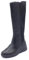 Melluso K55443 Nero Stivali con Zeppa Bassa per Donna in Pelle e Tessuto Elasticizzato (Taglia 36)
