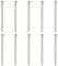 PATIKIL M4 x 70mm Viti a Testa Svasata Piatta, 10Pz Viti Acciaio Inossidabile 304 18-8 Viti per Macchine Bulloni Piatta a Testa Esagonale Drive Fasteners Grado 6.8