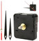 Mécanisme Horloge Murale, Mecanisme Horloge Silencieux Kit, Complet avec Axe 15mm, Mecanisme Horloge Pile Quartz, Mécanisme pour Création et Réparation d'Horloges Murales, Précision et Silence