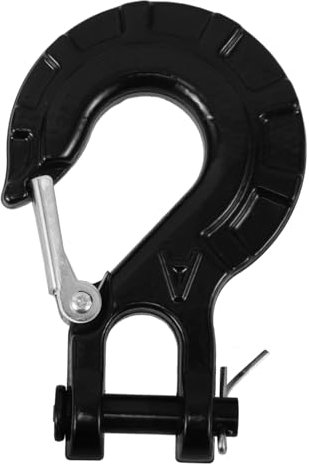 MAGICLULU Gancio Per Verricello Traino Gancio Forcella Fermo Sicurezza Resistenza Per Impieghi Gravosi Installazione Semplice Accessori Per Recupero e Traino