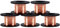 Fil Émaillé en Cuivre 0,1 mm en 20/10/5 Rouleaux de 15 m pour Raccordement Soudure Réparation Bobinage Magnétique, 1