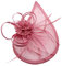 Finecy In - Ladies Wedding Races Cocktail Hat Occasion Fascinator (Rose Pink)