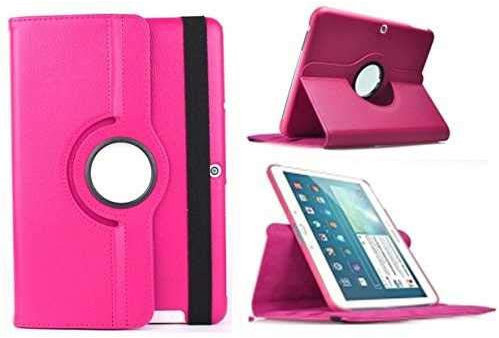 Todobarato24h Funda Tablet Compatible con BQ Aquaris M10 (10.1) giratoria 360º Rosa