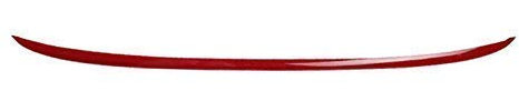 YaaGoo Kühlergrill Dekoration Abdeckstreifen Für Mini Cooper F55 F56 Auto Styling Zubehör (Red)
