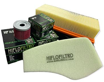 KIT FILTRO ARIA + FILTRO OLIO HIFLO COMPATIBILE CON BMW F 800 GS 2007 2018