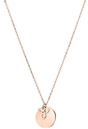 Tamaris Damen Halskette in Roségold aus Edelstahl TJ-0021-N-45