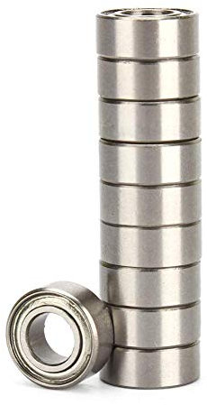 Minilager Kugellager 10 Stück MR105ZZ Miniaturlager Kugellager 5 mm x 10 mm x 4 mm