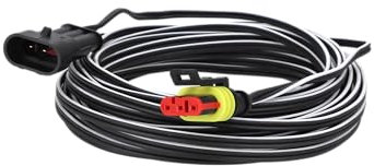 Timbera 10m / 33ft Low Voltage Cable for HUSQVARNA AUTOMOWER 115H, 310, 315, 315X, 405X, 415X, 420, 430X – Robotic Lawnmower Transformer Power Supply Extension Cord to Charging Station – 10 metres