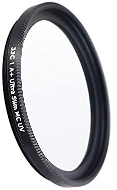 JJC UV-Filter, 39 mm, ultradünn, mehrfach beschichtet, UV-Schutz, Objektivfilter für FUJIFILM XF 27 mm F2.8 R WR Objektiv und andere 39 mm Gewindeobjektive
