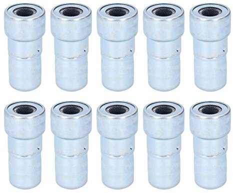 Cepillo de limpieza de terminales de batería, herramienta de limpieza manual de limpiador de cables de poste de terminal de batería de coche de 10 piezas