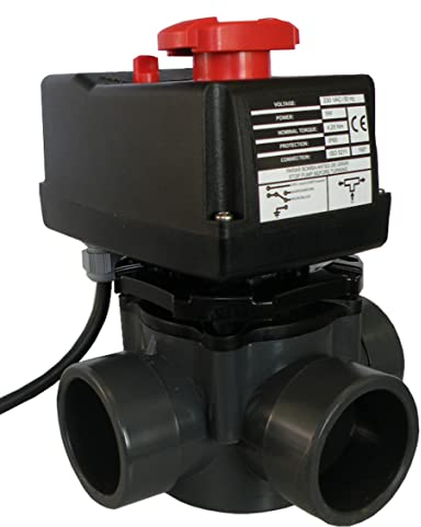 Poolomio Elektronisches 3-Wege-Ventil für HelioPool Solarregelung SW