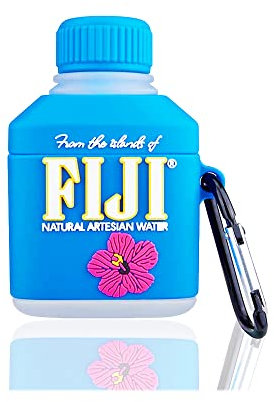 Funwaretech Airpods 3 Hülle mit Karabiner,Funny Cute Kawaii Silikon 3D Schutzhülle und Haut Case (Kabelloses Laden) Kompatibel mit Apple Airpods 3rd Generation-Fiji Flower