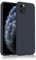 aaaioe Liquid Silicone Case for iPhone 11 Pro Max Case, Gel Rubber Full Body Protection, Soft Ultra Slim Protective Shockproof Phone Case, Anti-Scratch Microfiber Lining, 6.5 Midnight Blue